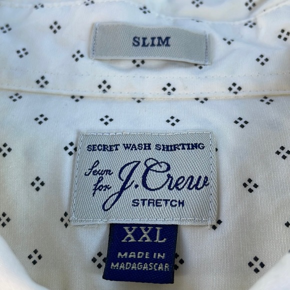 J. Crew "Secret Wash Shirting" Yellow Button Down Long Sleeve Shirt in Size XXL - Picture 13 of 14